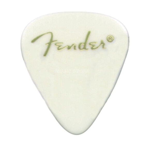 Fender Picks 351 White thin 12-Pack Classic Celluloid