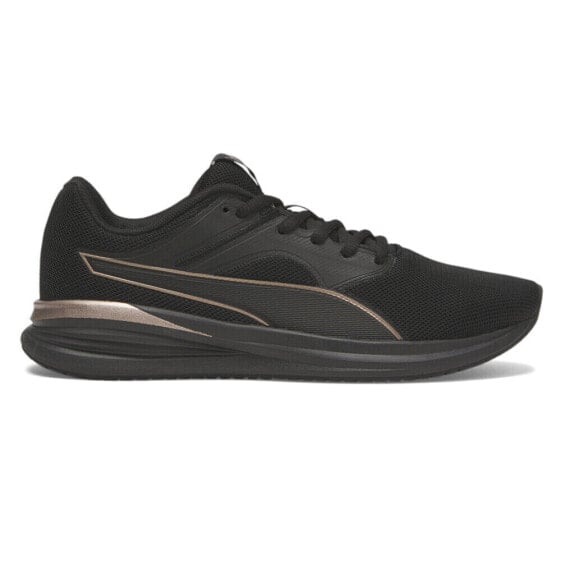 Puma Transport Running Womens Black Sneakers Casual Shoes 37815650