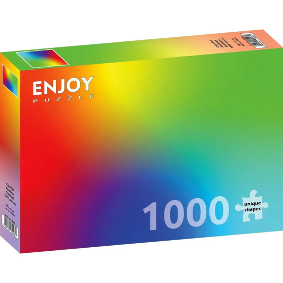 Пазл для детей Enjoy Bunter Regenbogen Farbverlauf 1000 шт.