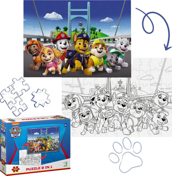 Dodo *****Puzzle 60el 2w1 Paw Patrol DOB5543 05543