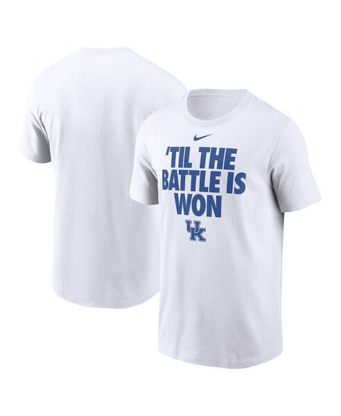 Men's White Kentucky Wildcats Local Ultimate Chant T-Shirt