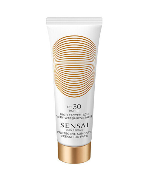 Protective face cream SPF 30 Silky Bronze Protective Suncare (Cream For Face) 50 ml