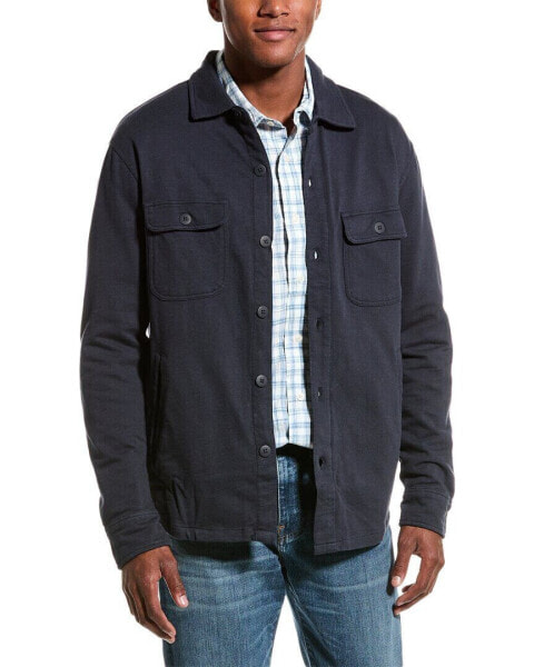 Grayers Hogan Knit Loopback Shirt Jacket Men's