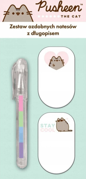 Pusheen NOTES SPRZYL 30X50/30K 2SZT DLUG KOL PUSHEEN