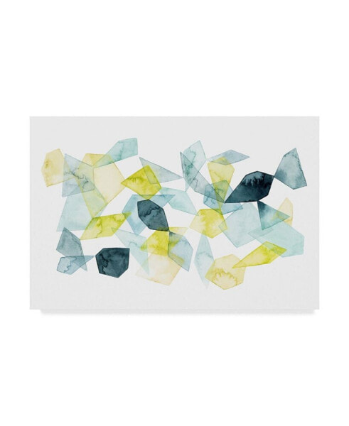 Grace Popp Sea Glass Abstract I Canvas Art - 20" x 25"