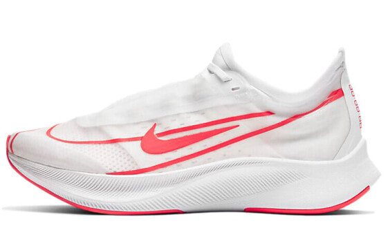 Кроссовки Nike Zoom Fly 3 бело-красные