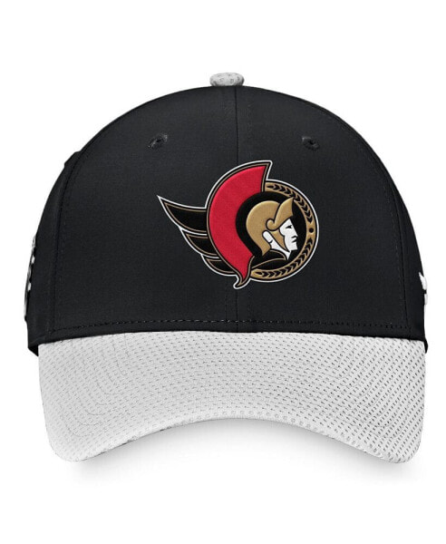 Men's Black, Gray Ottawa Senators 2023 NHL Global Series Sweden Adjustable Hat