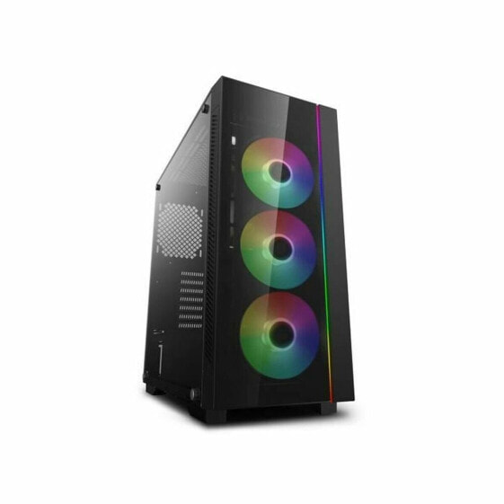 Блок полубашня ATX Galileo DEEPCOOL MATREXX 55 V3 ADD-RGB 3F Чёрный Разноцветный