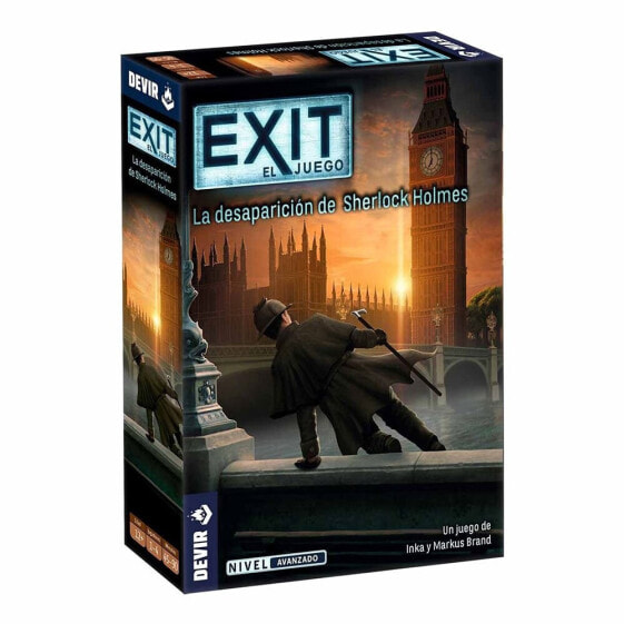 Настольная игра "DEVIR Exit La Desaparición De Sherlock Holmes" от Devir