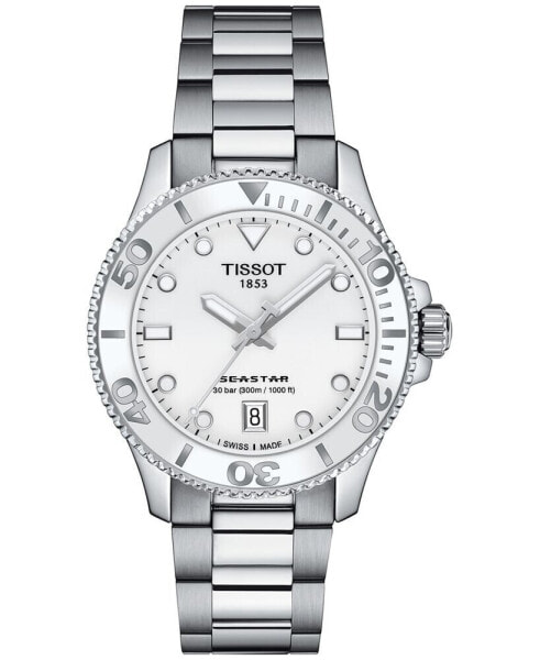 Наручные часы Tissot men's Swiss Automatic PRX Powermatic 80 Stainless Steel Bracelet Watch 40mm.