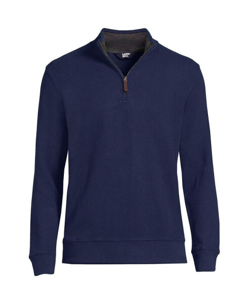 Men's Bedford Rib Quarter Zip Sweater