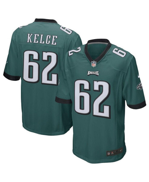 Men's Jason Kelce Midnight Green Philadelphia Eagles Game Jersey