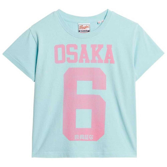 SUPERDRY Osaka 6 Kiss Print 90´S short sleeve T-shirt