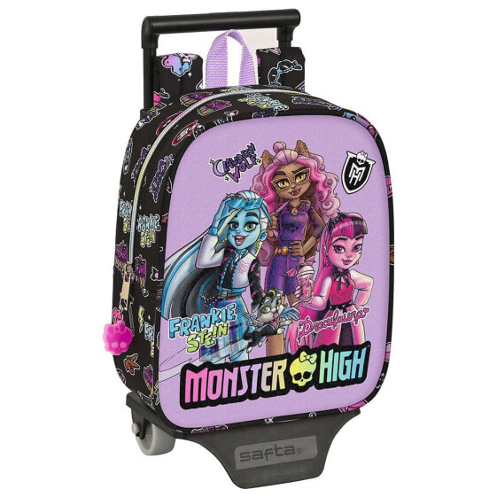 Рюкзак походный SAFTA Monster High ´´Creep´´ Mini 232 c колесами