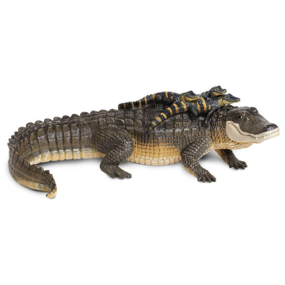 Фигурка Safari Ltd Alligator With Babies Wild Safari (Дикий Сафари)