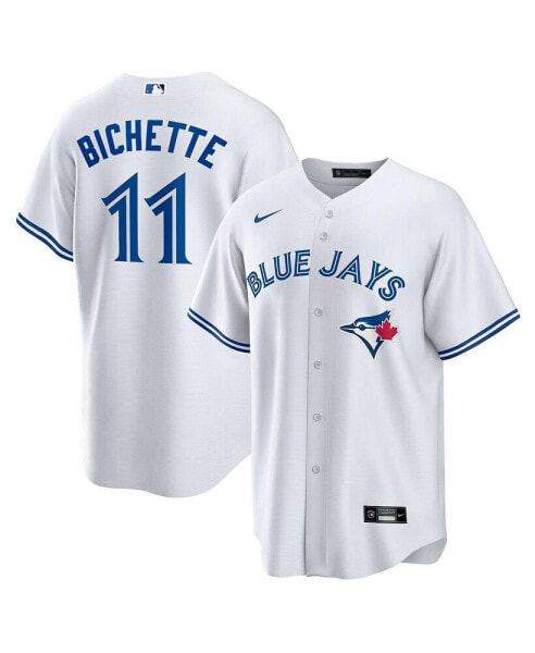 Футболка Nike мужская Bo Bichette белая Toronto Blue Jays Replica Player.