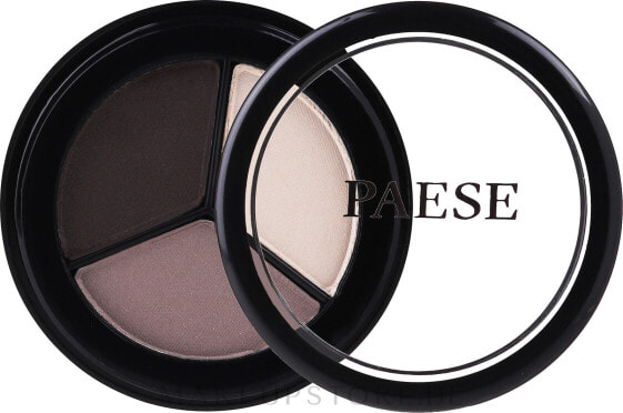 Matte Lidschatten-Trio - Paese Triple Eyeshadows Trio Matt 101