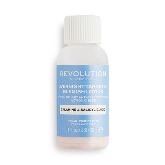 Лосьон для проблемной кожи Revolution Overnight Targeted Blemish 30 мл