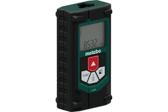 Metabo LD 60 - Laser distance meter - m - Black - Green - Digital - LCD - IP40