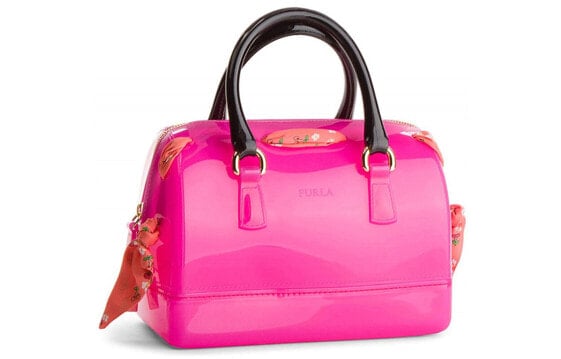 Сумка Furla женская Candy 22 PVC красная