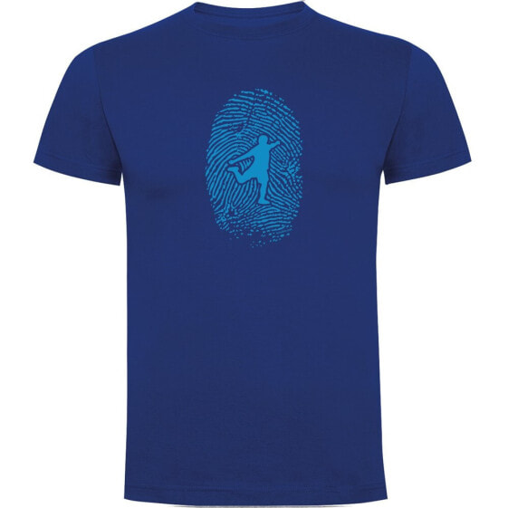 KRUSKIS Football Fingerprint short sleeve T-shirt