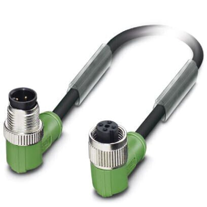 Phoenix Contact Phoenix 1668726 - 0.6 m - M12 - Male connector / Female connector - Green,Grey - Germany