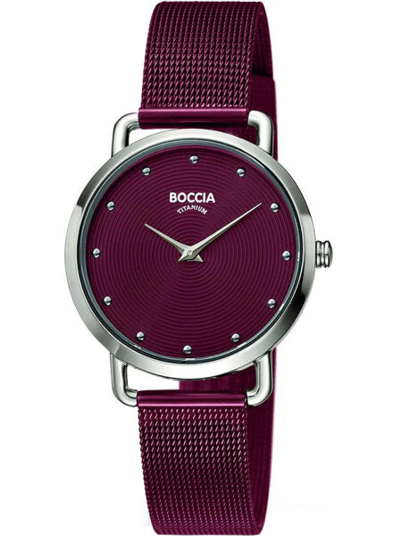 Часы и аксессуары Boccia 3314-05 наручные часы дамские из титана 32мм 5ATM