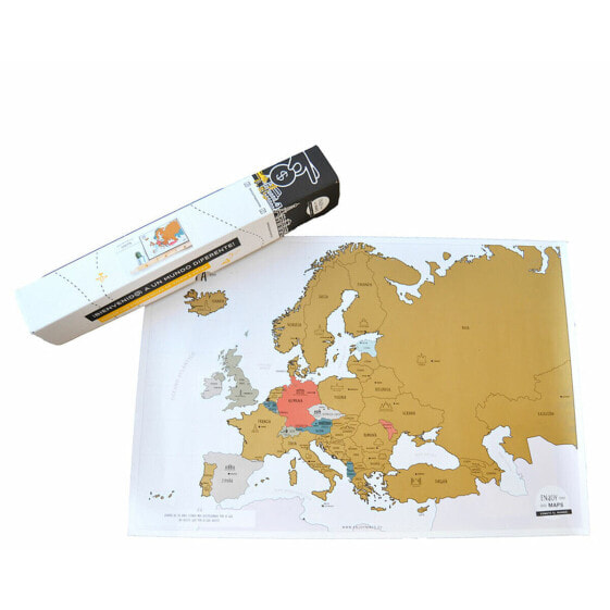 Карта Мира Europe 65 x 45 cm