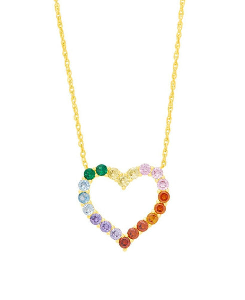 Women's Rainbow Pendant Necklace