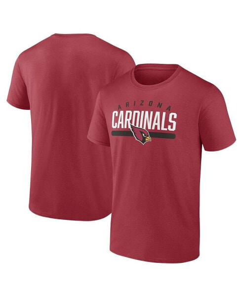 Men's Cardinal Arizona Cardinals Arc and Pill T-shirt