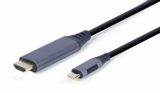 Gembird CC-USB3C-HDMI-01-6 - 1.8 m - USB Type-C - HDMI Type A (Standard) - Male - Female - Straight