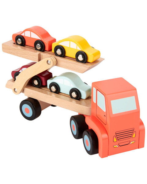 Toddler Wooden Car Carrier One Size