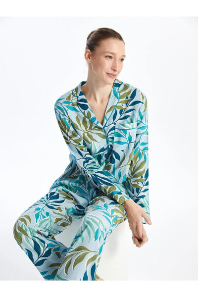 Пижама LC Waikiki Printed Long-Sleeve
