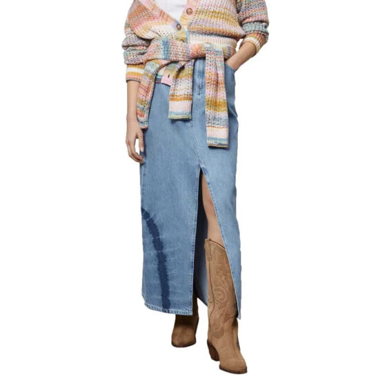 PEPE JEANS Tie Dye long skirt