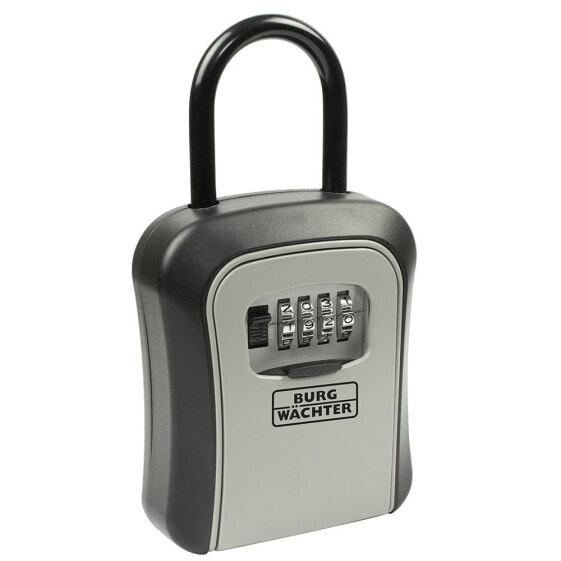 Burg-Wächter Key Safe 50 SB - Zinc - Black - Gray - Combination lock - 95 x 45 x 178 mm