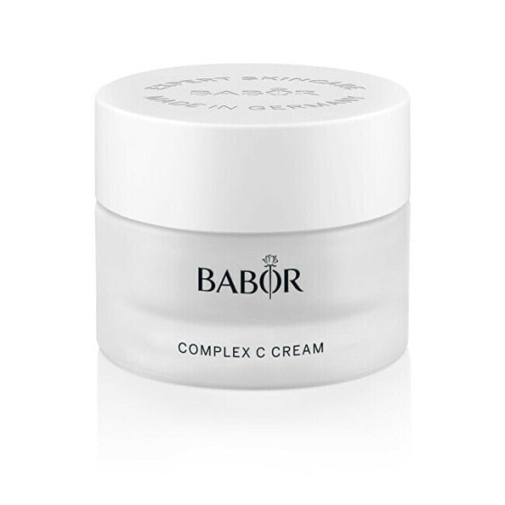 BABOR Classics Complex C Cream, Rich Face Cream with Vitamins for Tired, De-Strengthened Skin, Strengthening the Skin Protection Barrier, 50 ml