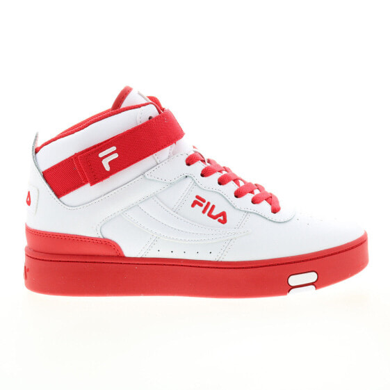 Fila V-10 Lux 1CM00881-121 Mens White Leather Lifestyle Sneakers Shoes