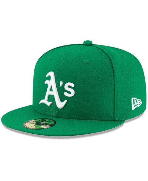 Men's Green Oakland Athletics Alt Authentic Collection On-Field 59FIFTY Fitted Hat