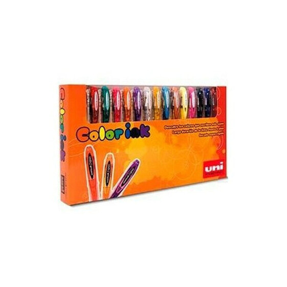 Ручки для офиса Uni-Ball Rollerball Signo UM-120 Разноцветный 15 шт 0,5 мм