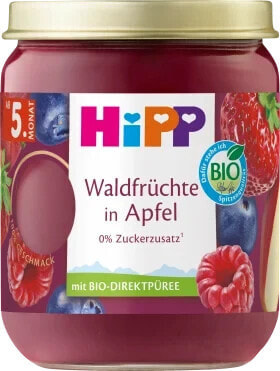 Früchte Waldfrüchte in Apfel, 5. Monat, 160 g, 160 g