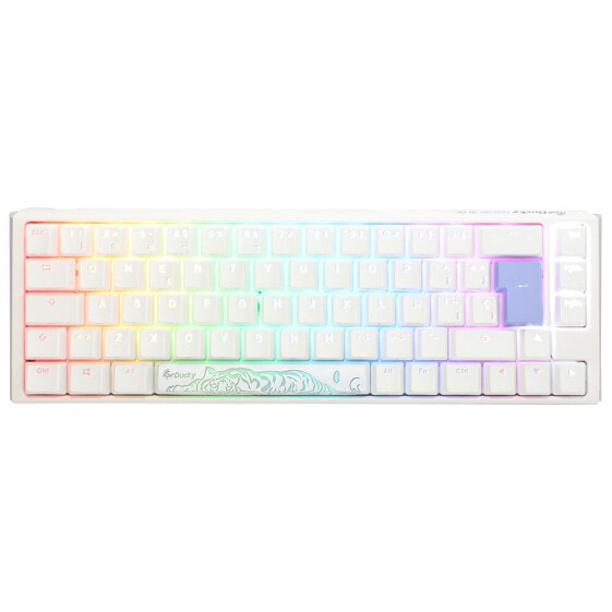 DUCKY One 3 Classic SF 65 RGB PBT MX Silver gaming keyboard