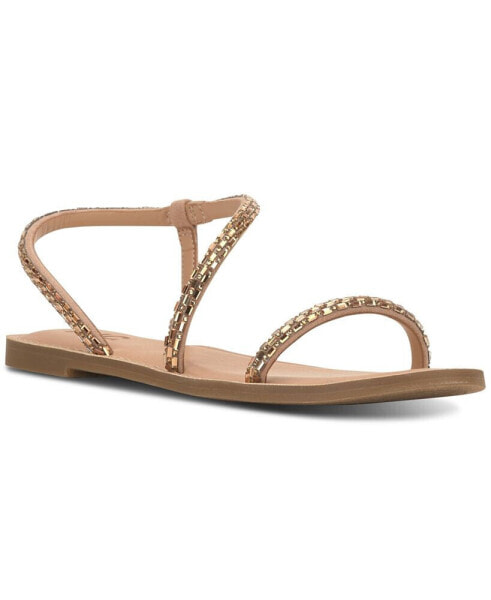 Women's Mahlah Embellished Asymmetrical Sandals, Created for Macy's