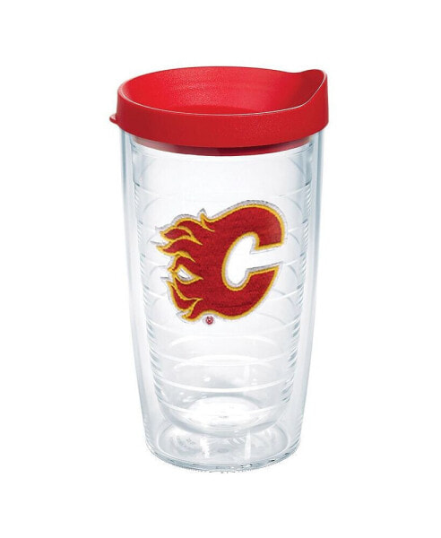 Calgary Flames 16 Oz Emblem Classic Tumbler