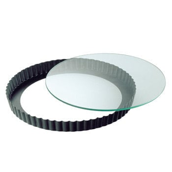 Форма для выпечки кольца Kaiser 23.0062.2040 - круглая - черная - прозрачное стекло - 28 см - 1 шт.