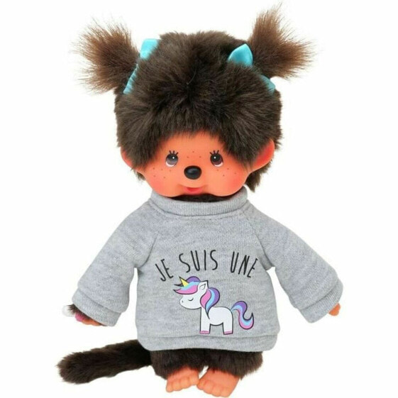 Мягкая игрушка Bandai Monchhichi Licorne 20 см