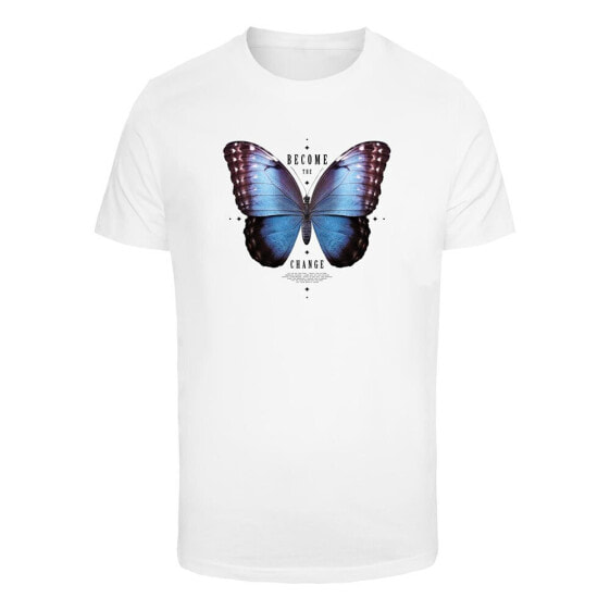 MISTER TEE Become The Change Butterfly short sleeve T-shirt