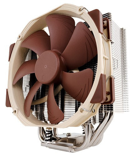 Noctua NH-U14S - Cooler - 12 cm - 1500 RPM - 24.6 dB - 140.2 m³/h - Brown - Stainless steel