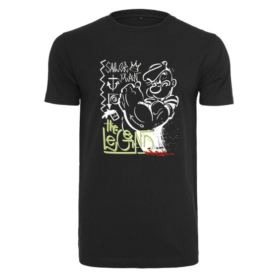 URBAN CLASSICS T-Shirt Popeye The Legend