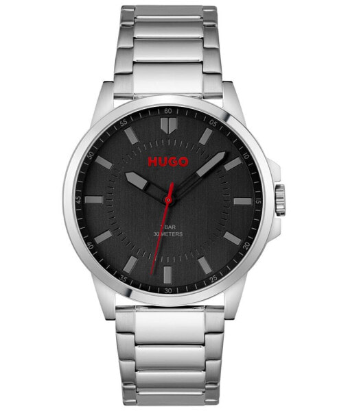 Часы Hugo Boss Silver Tone Steel 43mm