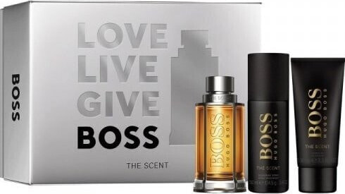 Hugo Boss Zestaw Perfum dla Mężczyzn Hugo Boss Boss The Scent 3 Części